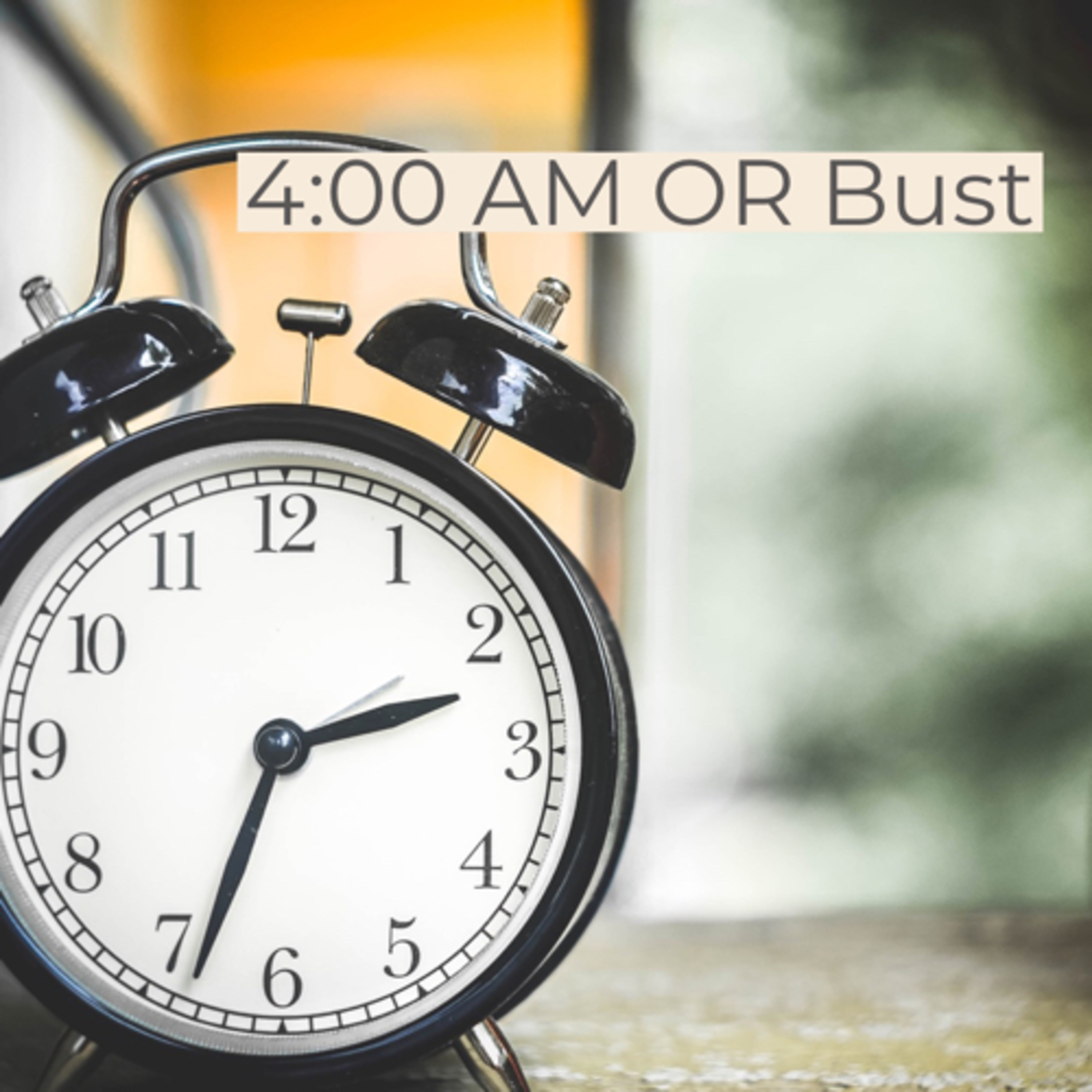 4:00 AM or Bust episode artwork