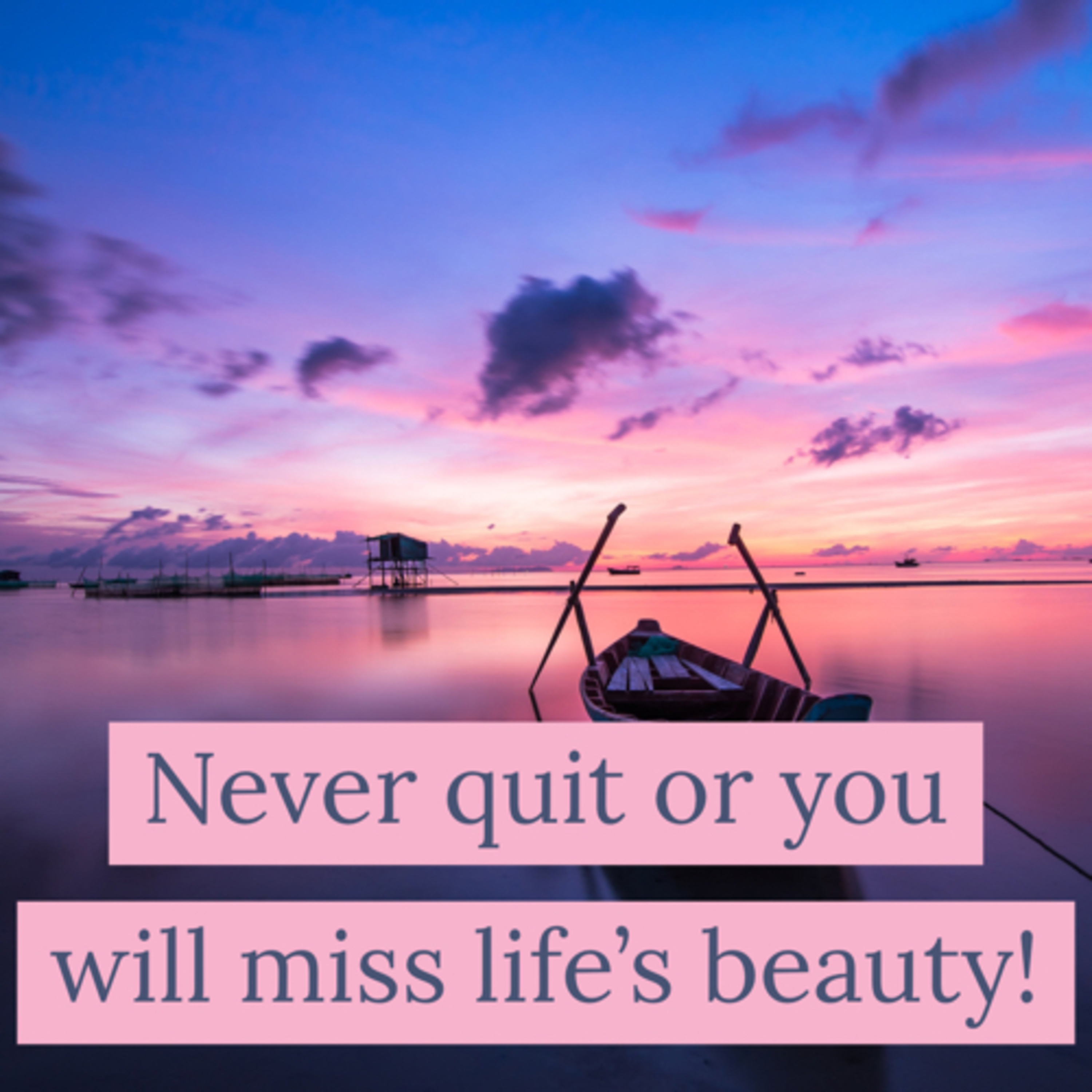 Never Quit  episode artwork