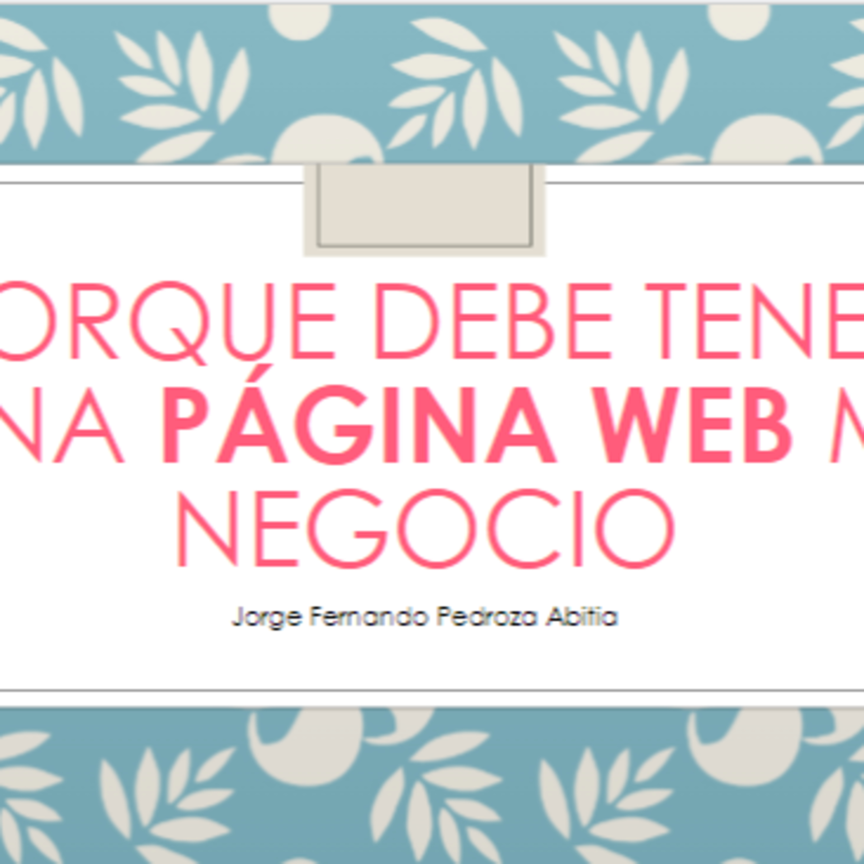 Emprendedores 3.0