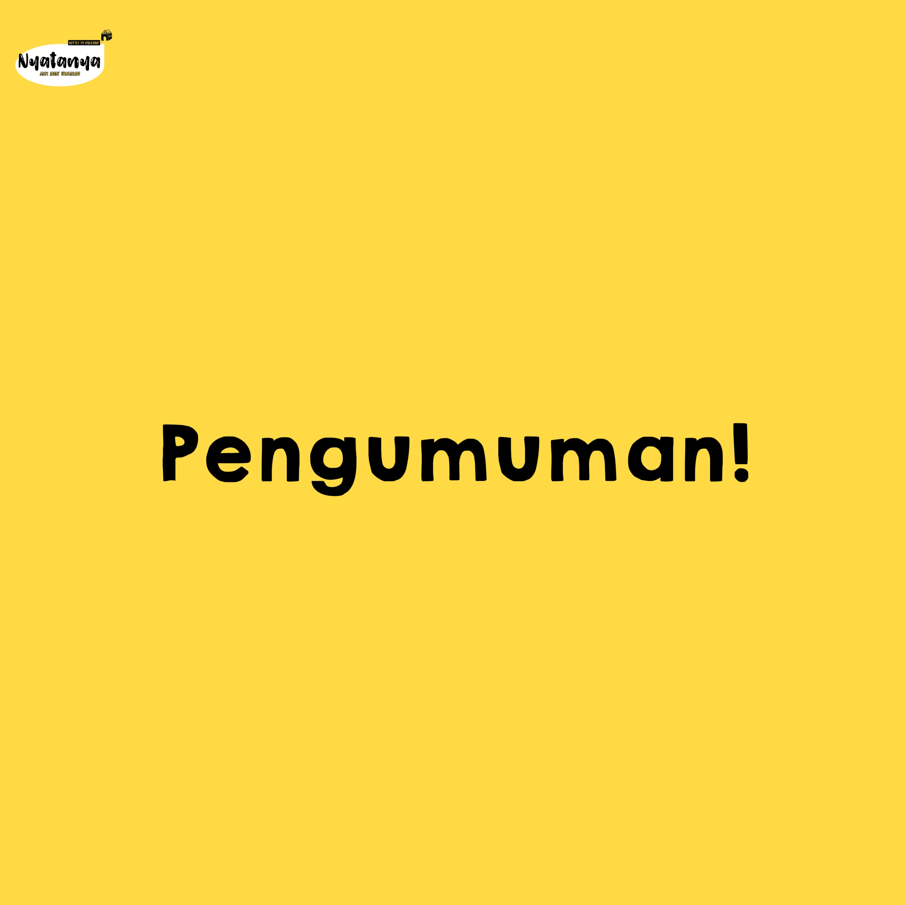 Nyatanya Jadi Anak Rumahan