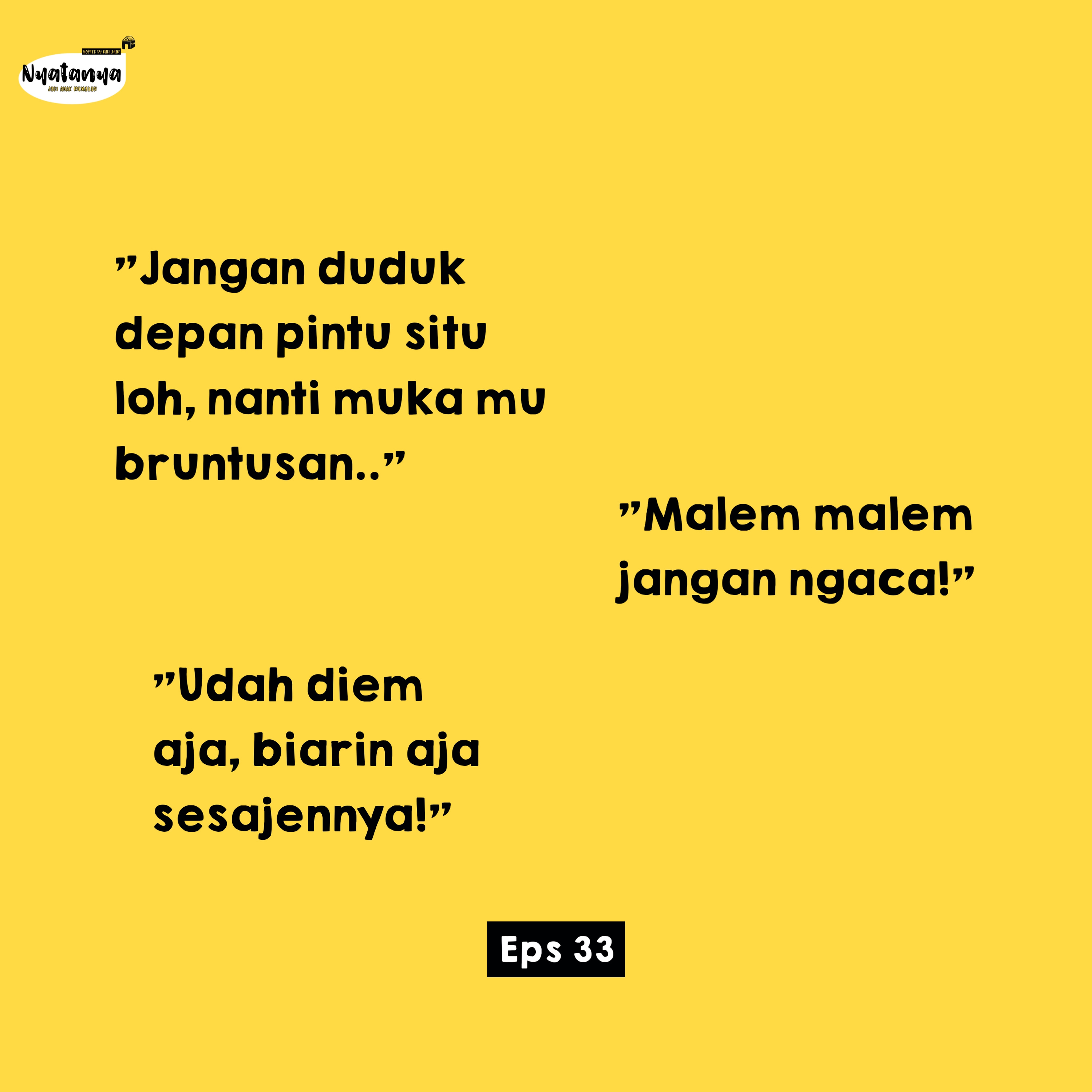 Nyatanya Jadi Anak Rumahan