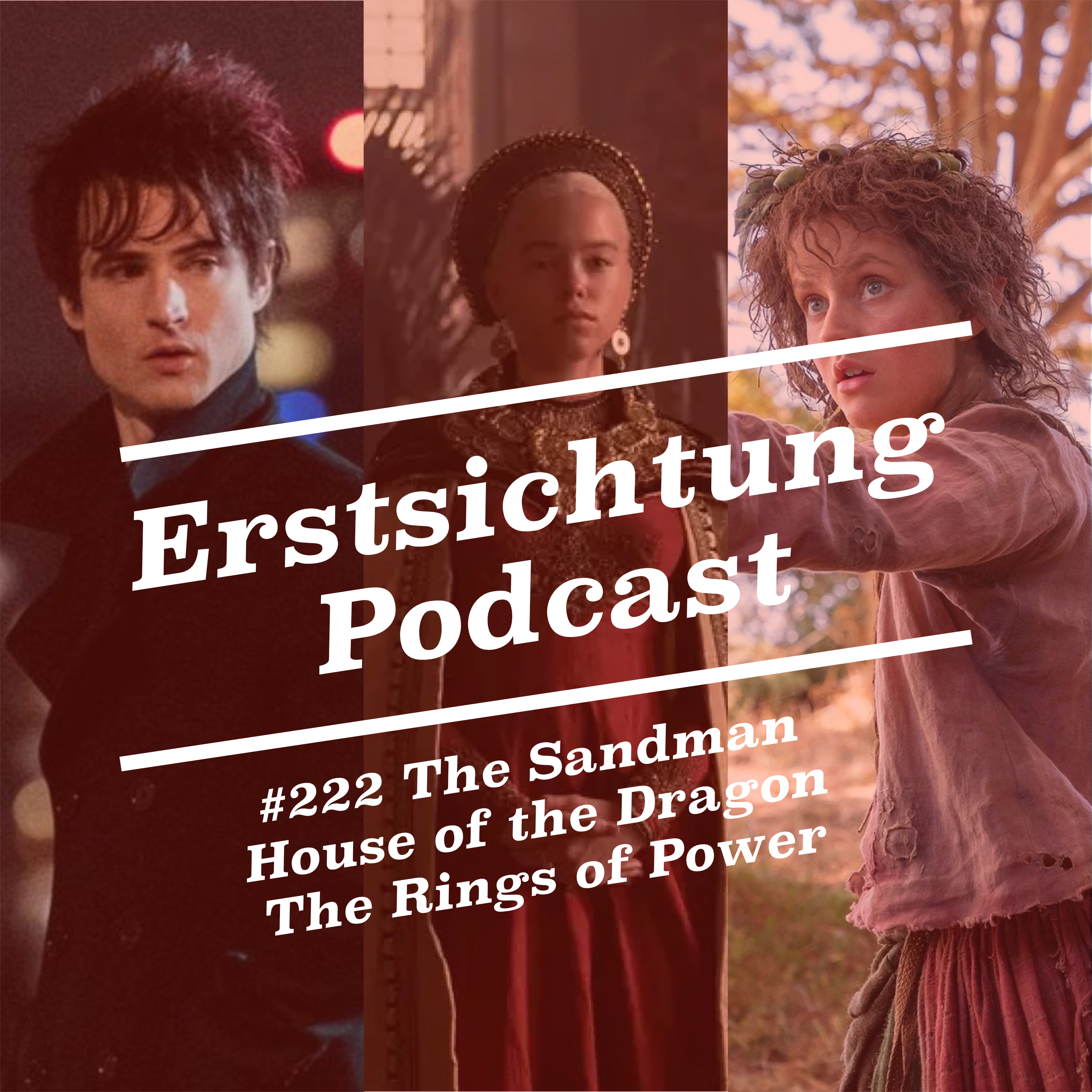#222 - The Sandman, House of the Dragon, The Rings of Power episode artwork