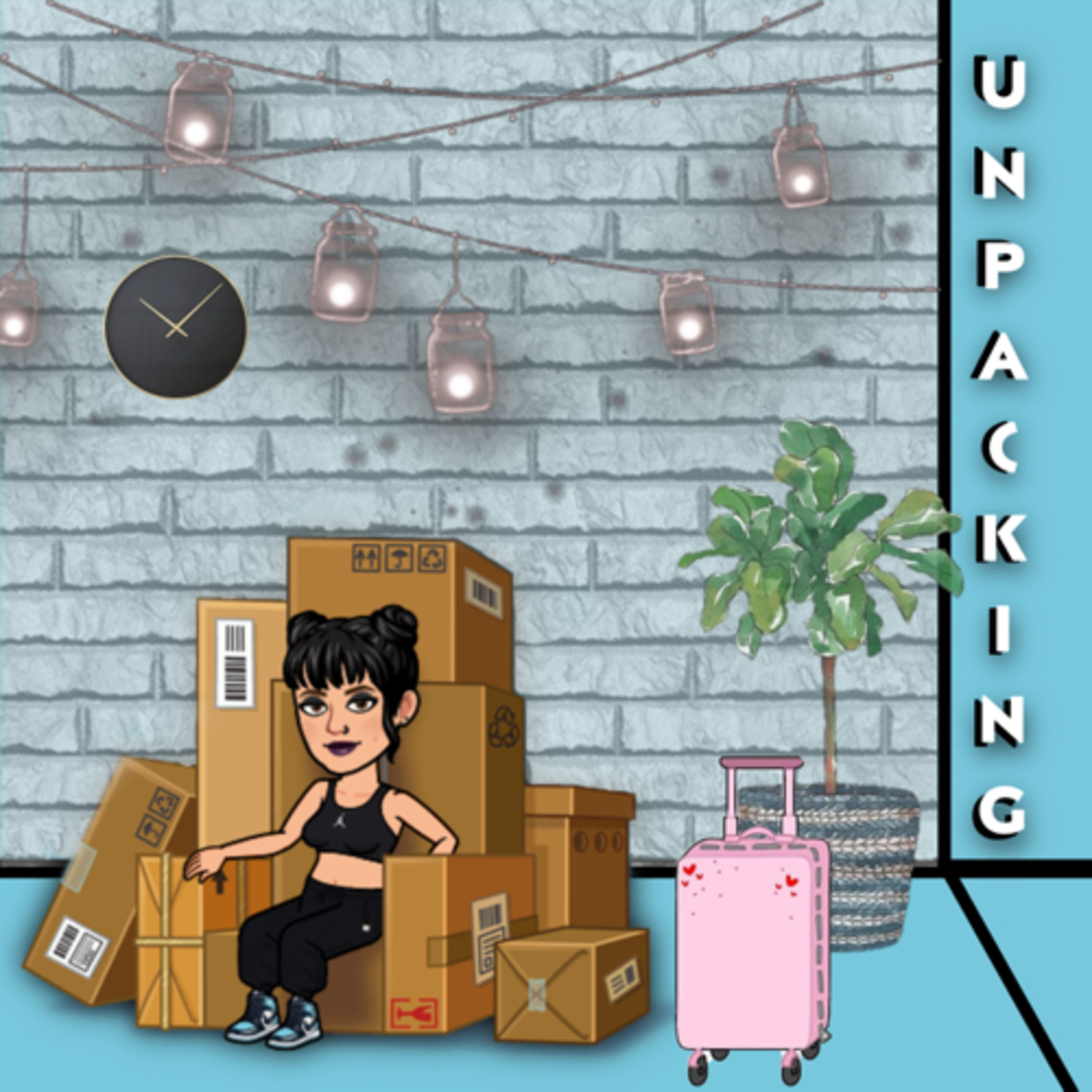 Unpacking episode artwork