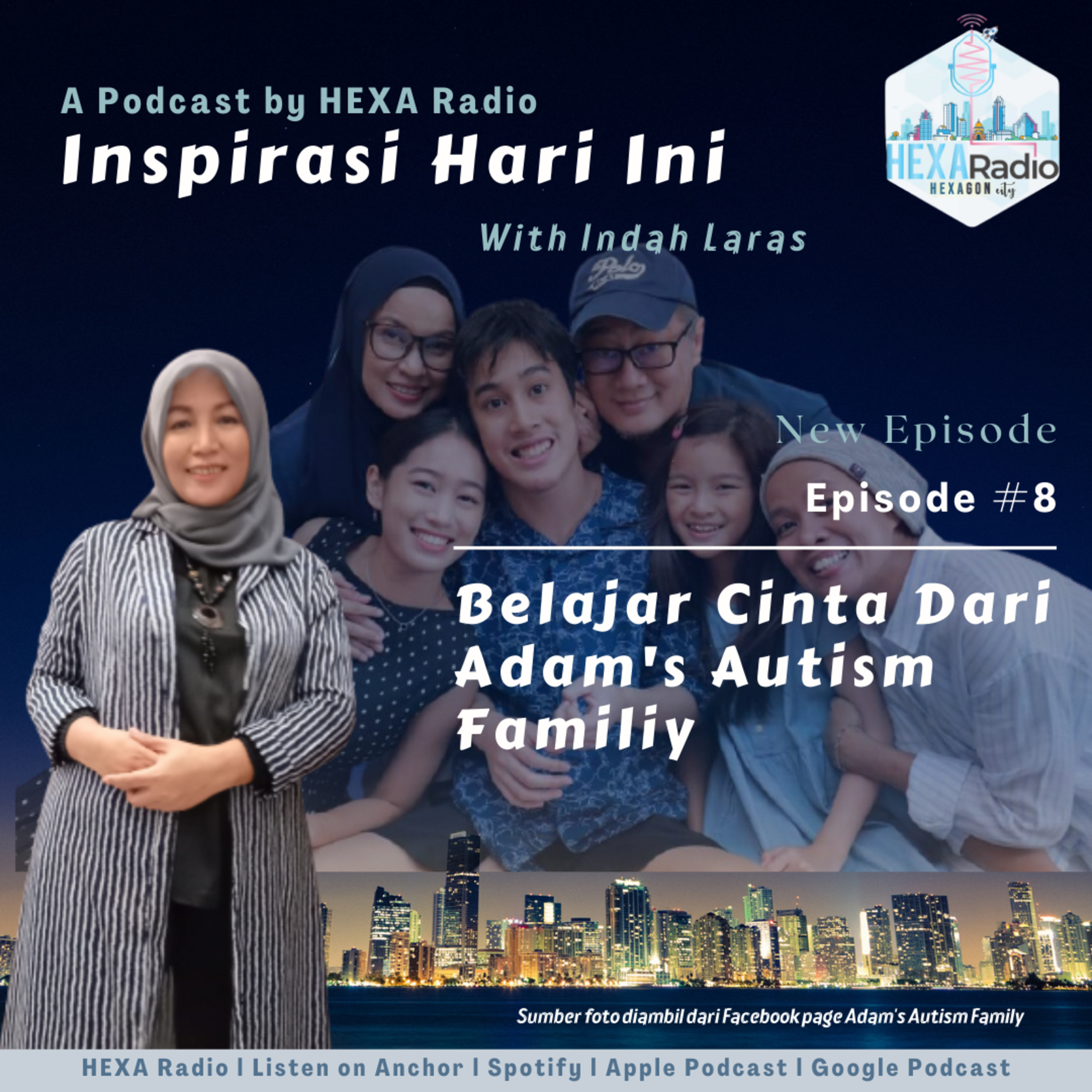 Inspirasi Hari Ini #8 - Belajar Cinta Dari Adam's Autism Family episode artwork