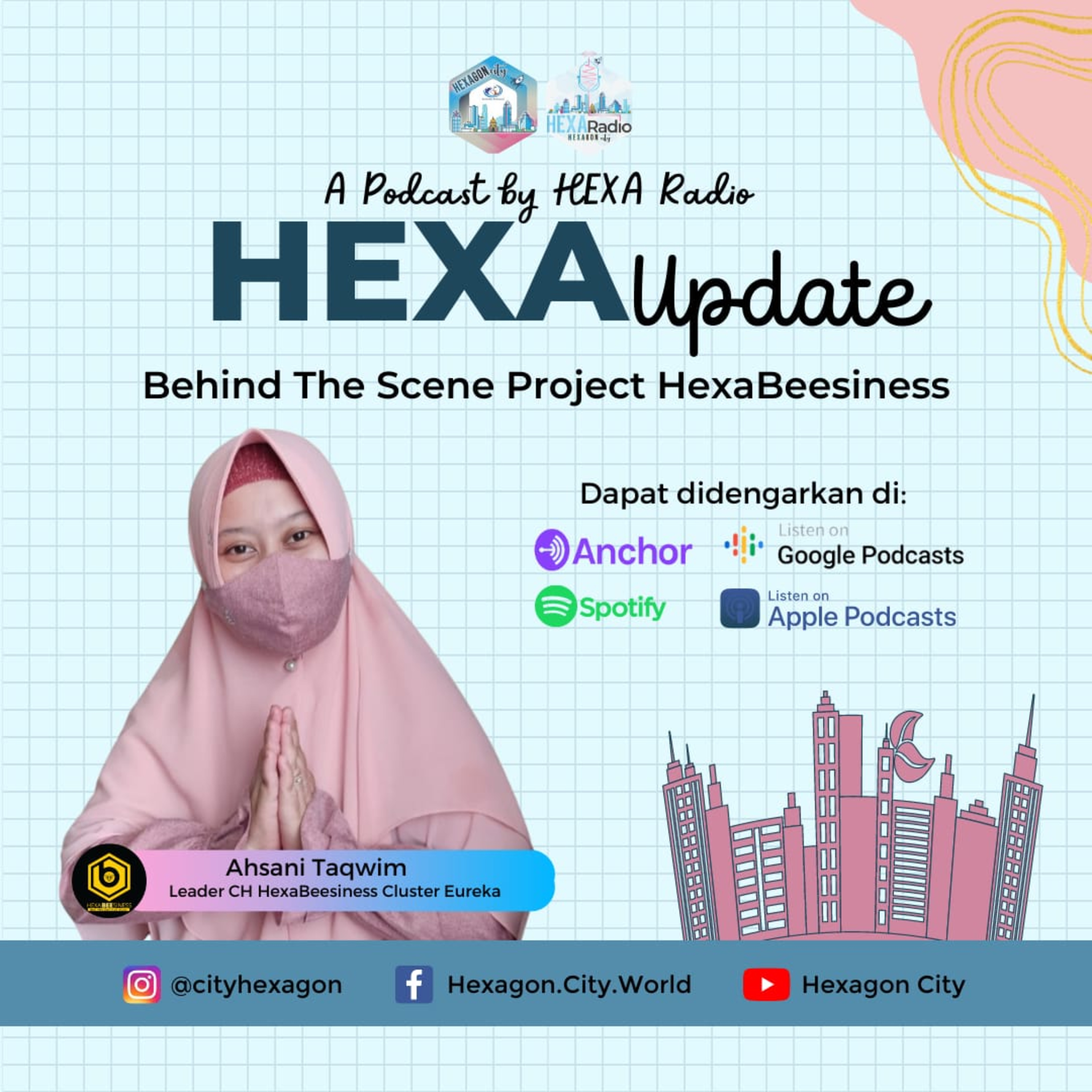 Hexa Update 2.0.#1 - Ahsani Taqwim - CH Leader HexaBeesines Cluster Eureka episode artwork