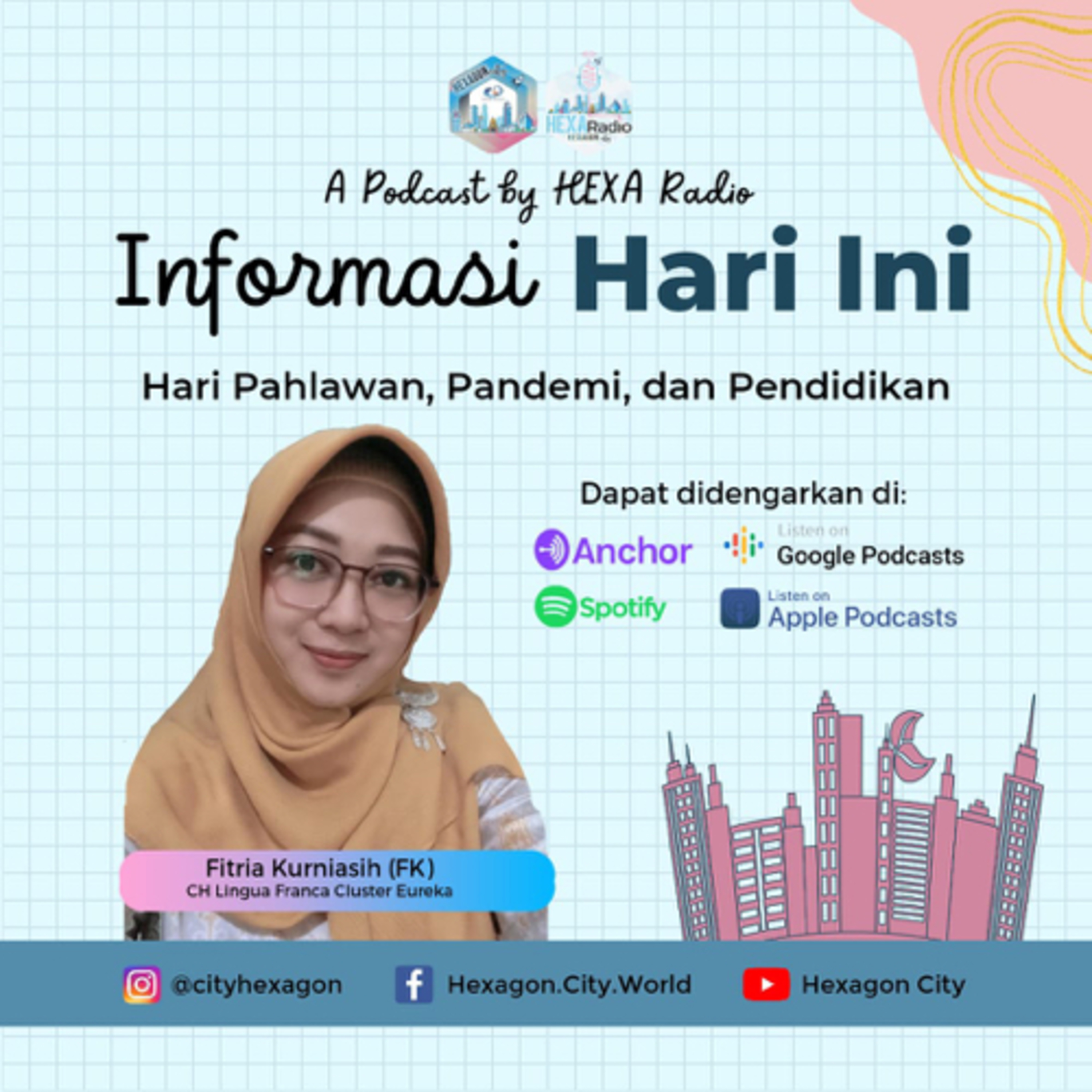 Informasi Hari Ini - Episode #1 Hari Pahlawan, Pandemi dan Pendidikan episode artwork