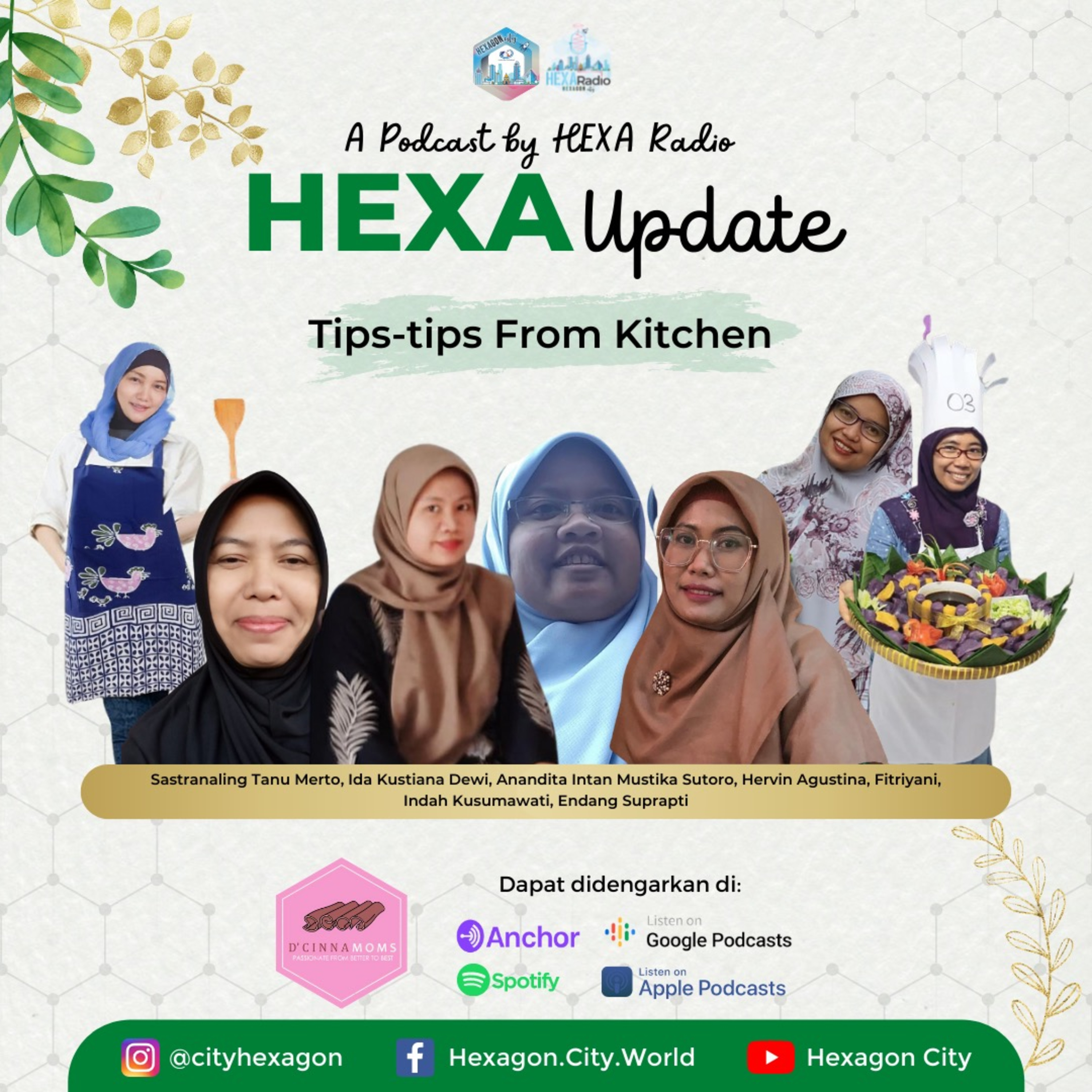 Hexa Update 2.0 Episode#5 - CH Memasak (D'Cinnamoms), Tips-tips From Kitchen episode artwork