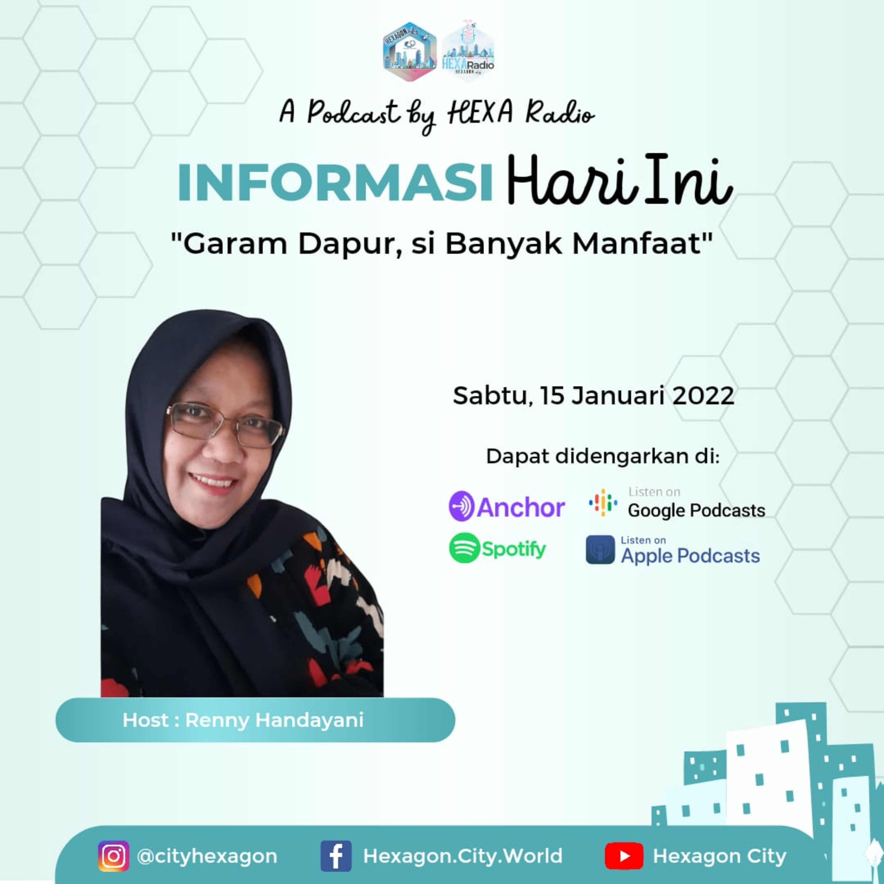 Informasi Hari Ini#8 - Garam Dapur si Kaya Manfaat episode artwork