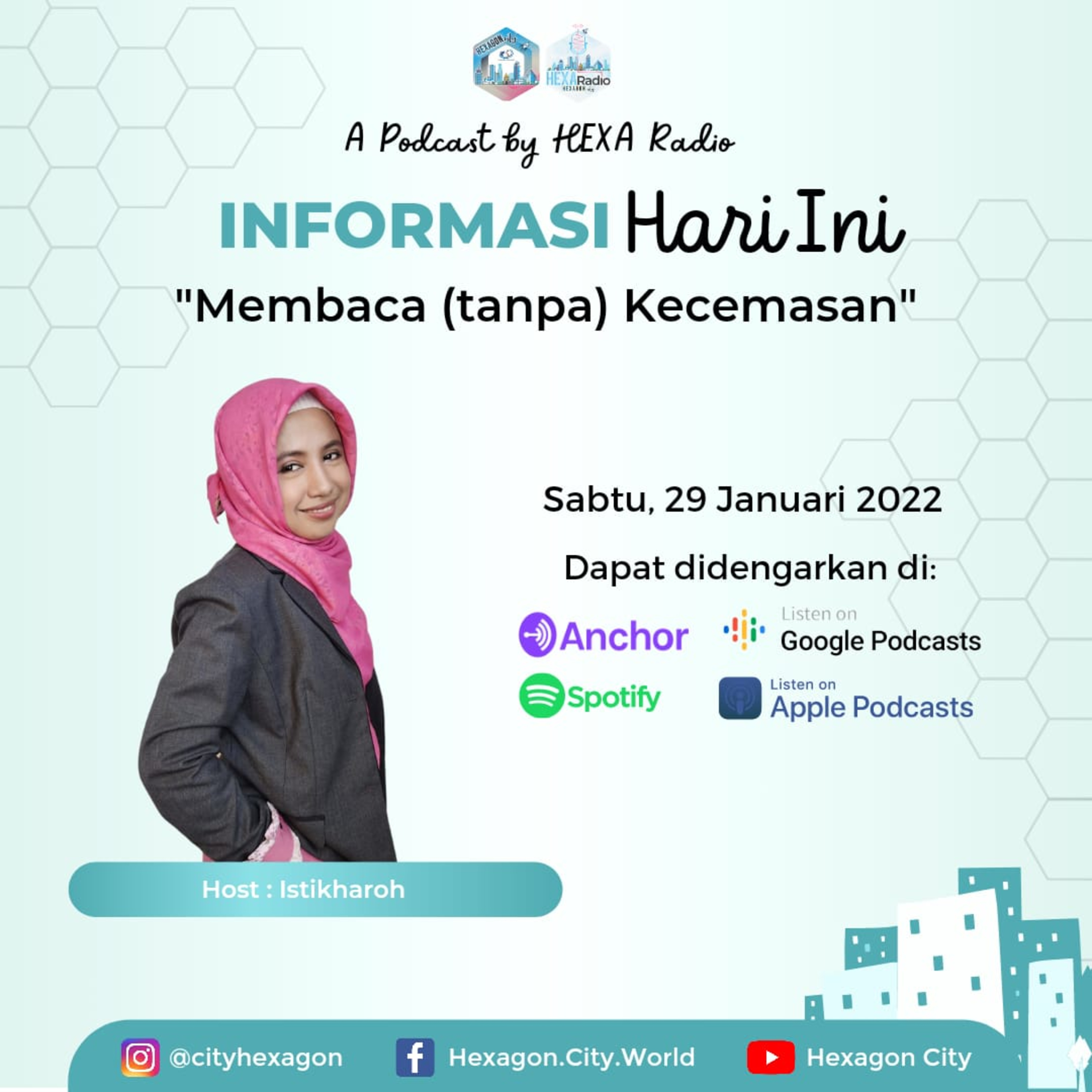 Informasi Hari Ini#10 - Membaca (tanpa) Kecemasan  episode artwork
