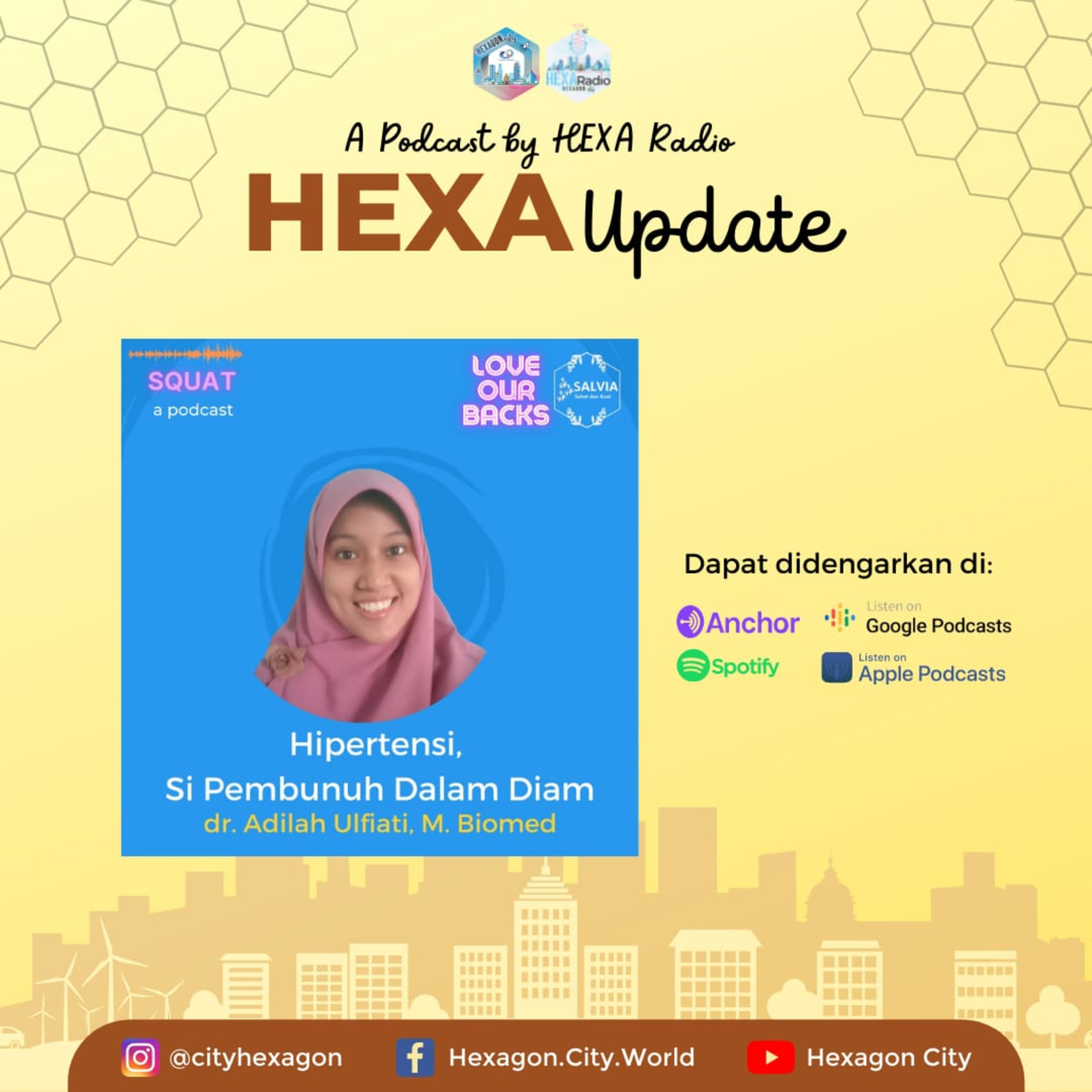 Hipertensi, Si Pembunuh Dalam Diam - Squat Podcast With CH Salvia episode artwork