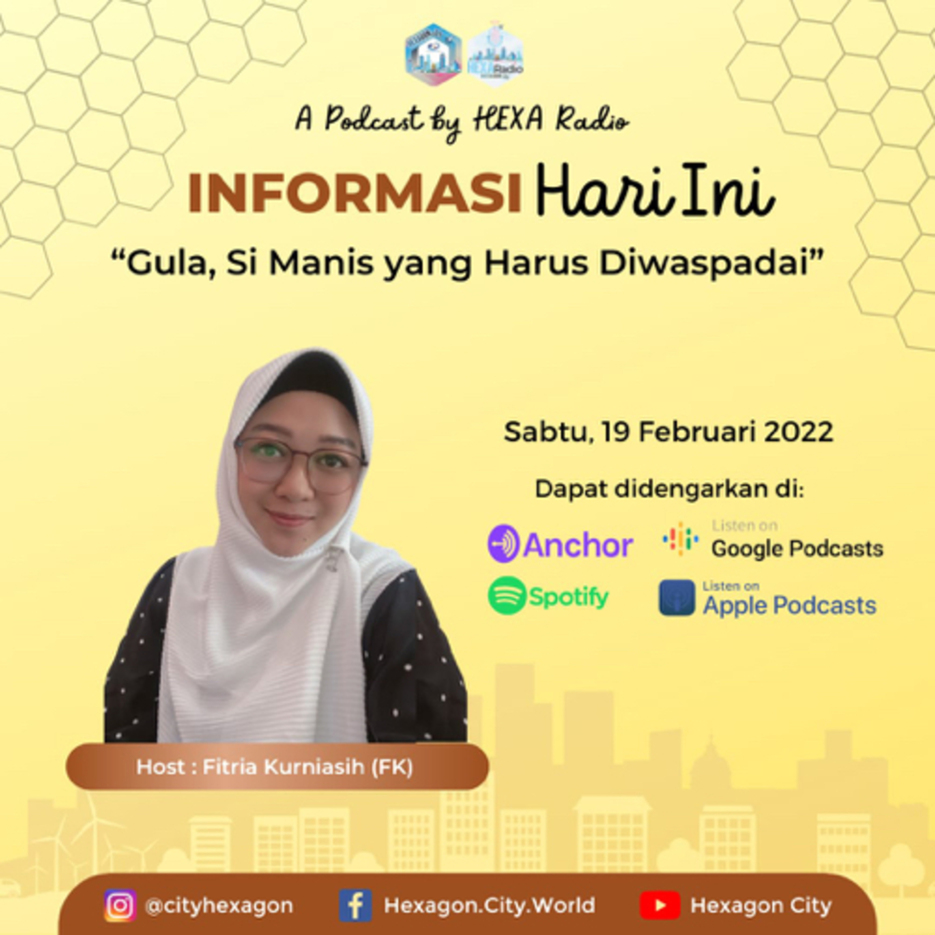 Informasi Hari Ini episode #13 - Gula, Si Manis yang Harus Diwaspadai episode artwork