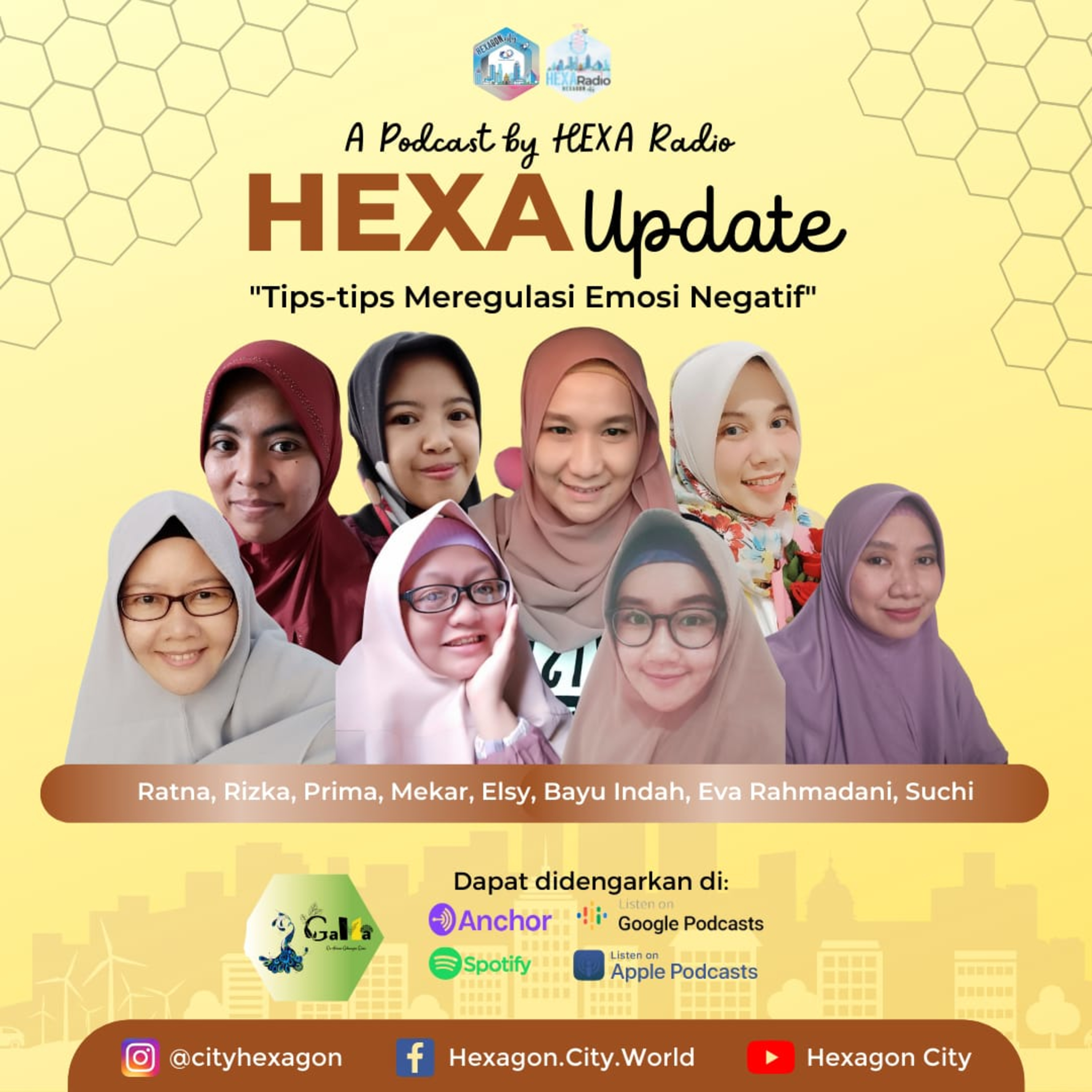Hexa Update 2.0#14 - Tips-tips Meregulasi Emosi Negatif CH GAMA episode artwork