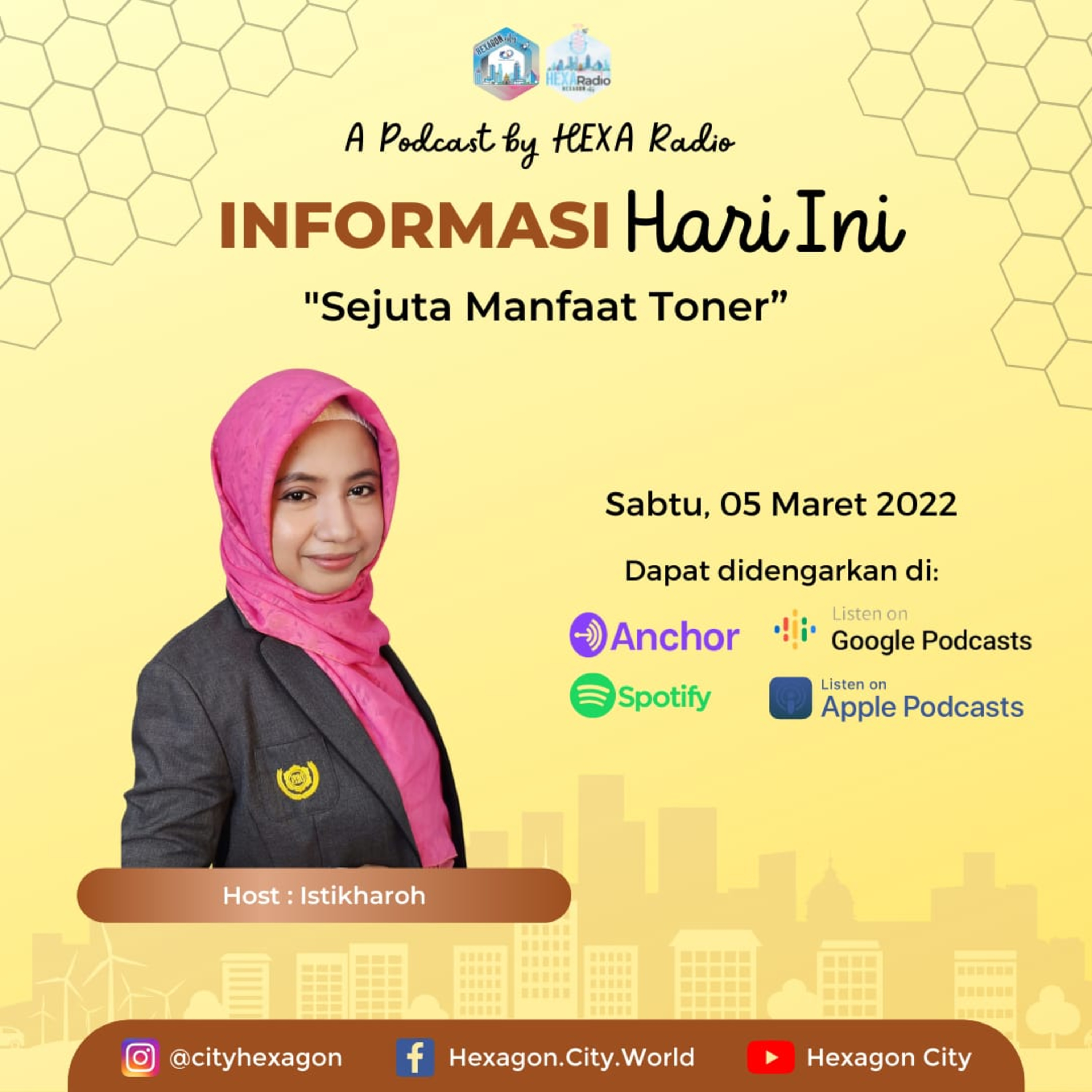 Informasi Hari Ini#14 - Sejuta Manfaat Toner - Istikharoh  episode artwork