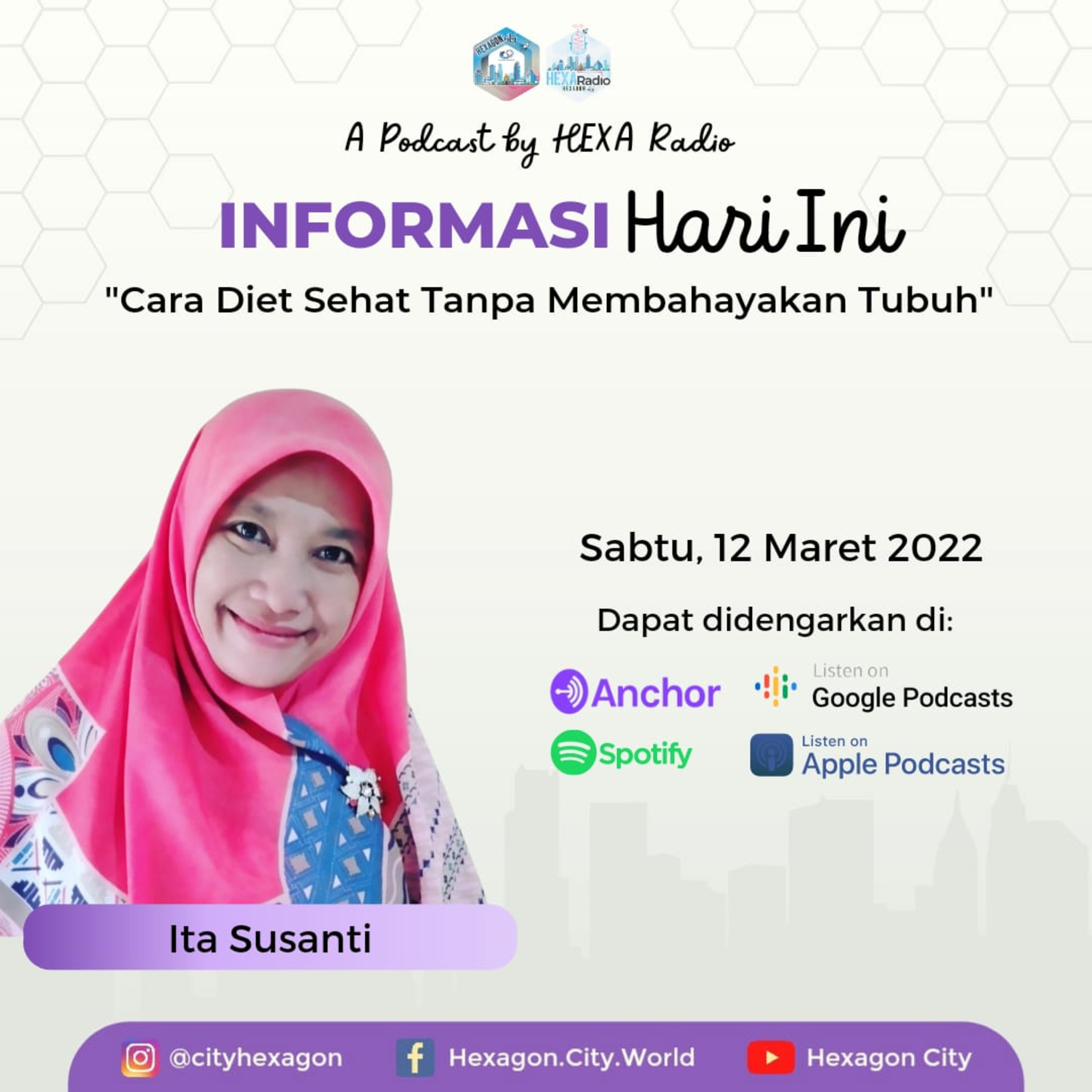 Informasi Hari Ini#15 - Cara Diet Sehat Tanpa Membahayakan Tubuh - Ita Susanti episode artwork