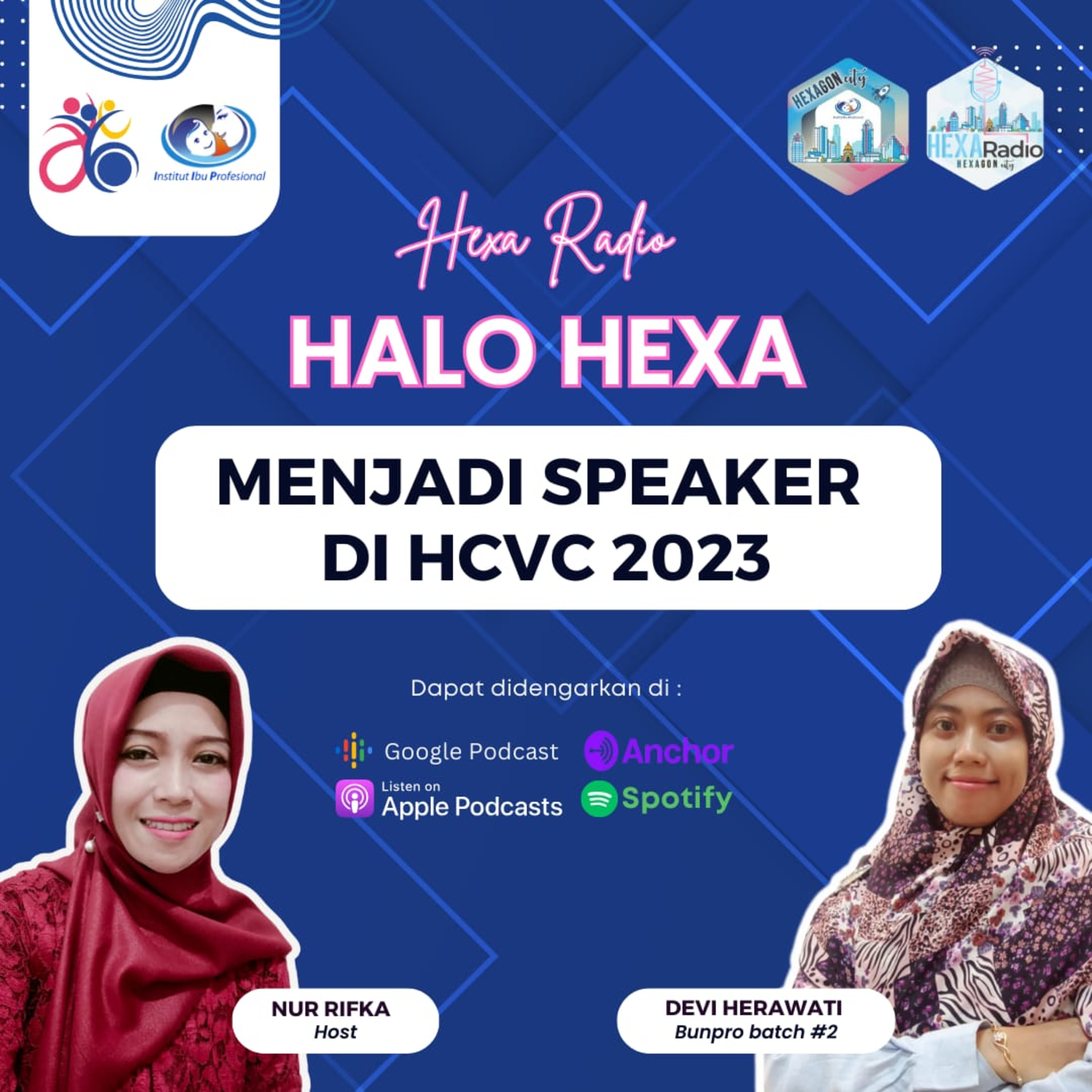 HALO HEXA Eps #4 Menjadi Speaker di HCVC 2023 episode artwork