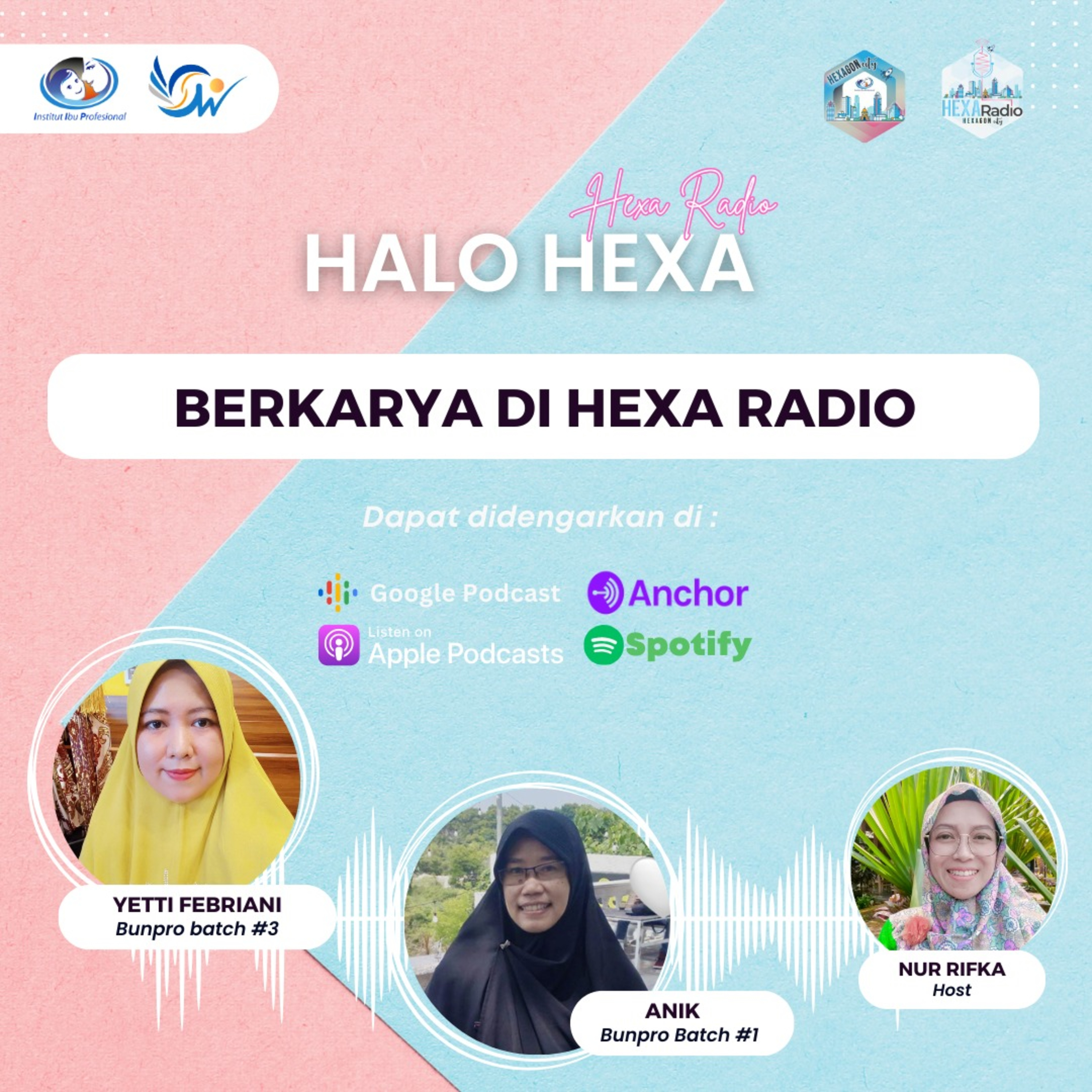 Halo Hexa Eps #8 - Berkarya di Hexa Radio episode artwork