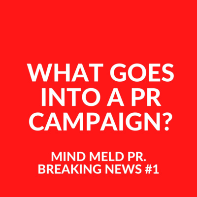 Mind Meld PR #1 - What goes into a PR campaign?