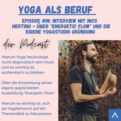 (#18) Über Yoga ausbilden und ein eigenes Yogastudio mit Nico Herting