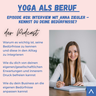 (#28) Kennst du deine Bedürfnisse? Mit Anna Ziegler