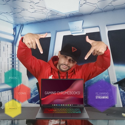 Episode 1: Gaming Chromebooks! Pros Cons & Models & PC / Console Gaming Versus Cloud Streaming! episode artwork