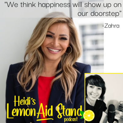 cover of episode New Show #222- Zahra From Executive Coach to Happiness Coach