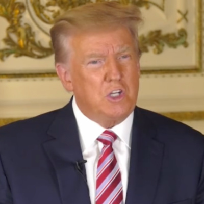 Raw: Lara Trump Interview With Donald Trump - Removed From Facebook Platforms