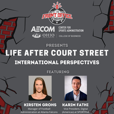 Life After Court Street, International Perspectives from Athens with Karim Fathi and Kirsten Grohs