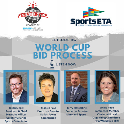 Sports ETA Ep4 - 2026 World Cup Bid Process with Jackie Reau, Jason Siegel, Terry Hasseltine, & Monica Paul