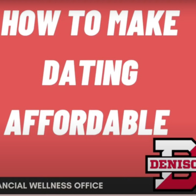 How to Make Dating Affordable