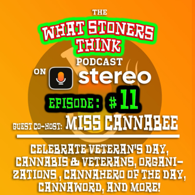 EPISODE ELEVEN: Benji & Miss Cannabee, Celebrate Veterans day. how cannabis hepls them & more!