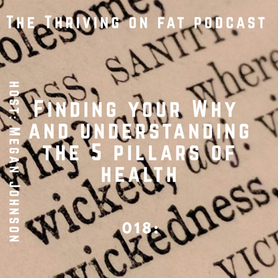 019: Finding your Why and understanding the 5 pillars of health