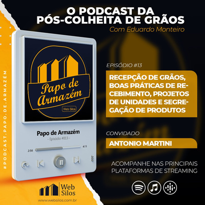 Ep: 13 - Boas práticas para receber 52 milhões de sacas de grãos. Como aplicar em sua unidade?