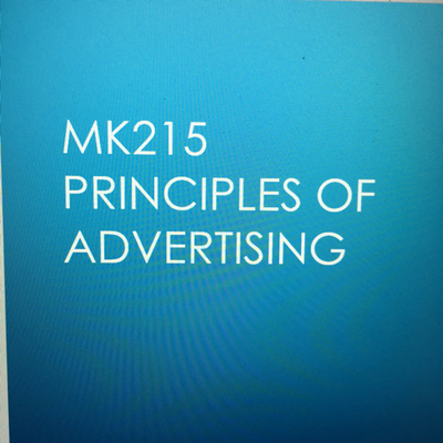 Marketing 215 Chapter 12 podcast