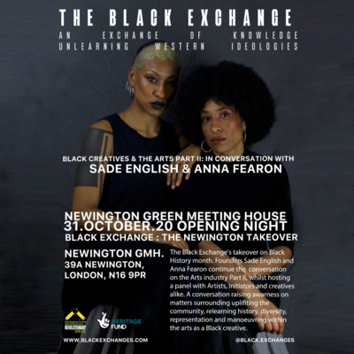 The Black Exchange: The Arts Part II