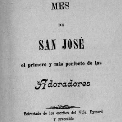 1. Mes de San José - Prefacio