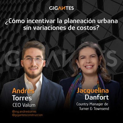 #87 ¿Cómo incentivar la planeación urbana sin variaciones de costos? Jacquelina Dankfort de Turner & Townsend episode artwork