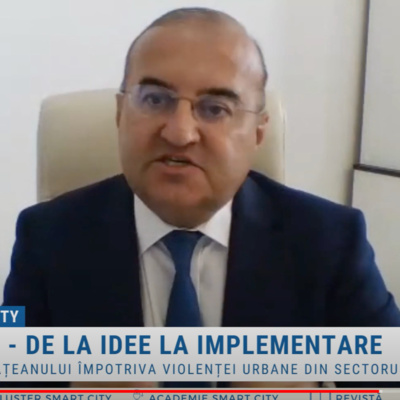 Webinar Smart City #19 - Safe City și siguranța cetățeanului împotriva violenței urbane
