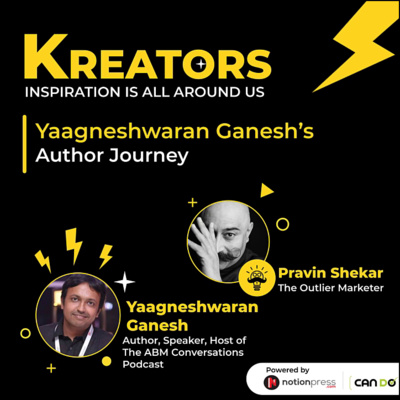 Yaagneshwaran Ganesh's Author Journey | Kreators S1E3