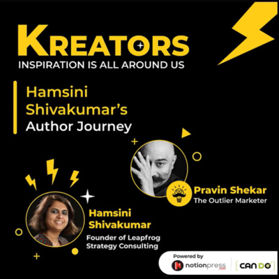 Hamsini Shivakumar's Author Journey | Kreators S1E4