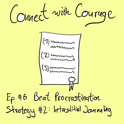 Beat Procrastination. Strategy #2: Interstitial Journaling