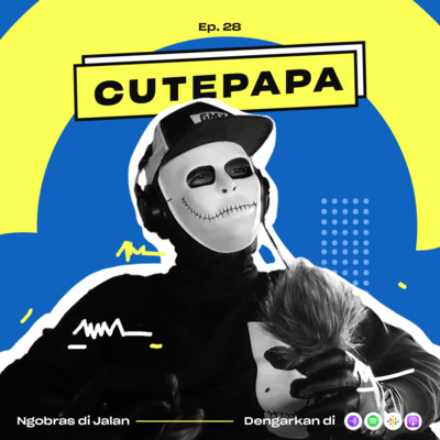 Satria bertopeng dan bergitar juga bersama CUTEPAPA 