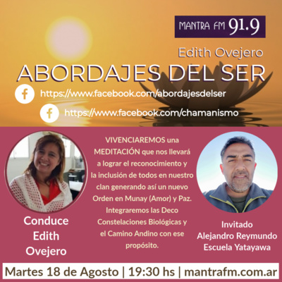 Programa Radial - MEDITACIÓN que nos llevará a lograr el reconocimiento y la inclusión de todos en nuestro Clan