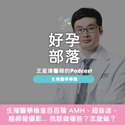 生殖醫學檢查百百種 AMH、陰道超音波、輸卵管攝影... 我該做哪些?怎麼做?|好孕部落第二季 Ep. 11