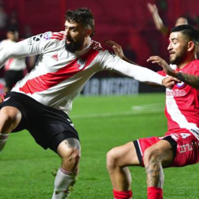 GUSTAVO LOPEZ: FRENARÓN AL FUTURO CAMPEÓN DE LA COPA LIBERTADORES, ARGENTINOS EMPATA A RIVER.!!!