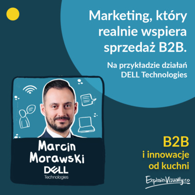 Marketing, który realnie wspiera sprzedaż B2B. Na przykładzie działań DELL Technologies. Opowiada: Marcin Morawski