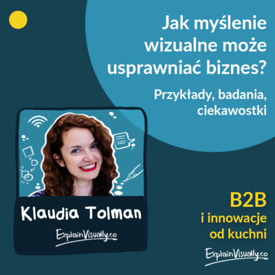 Jak myślenie wizualne może usprawniać biznes? Przykłady, badania, ciekawostki. Opowiada: Klaudia Tolman