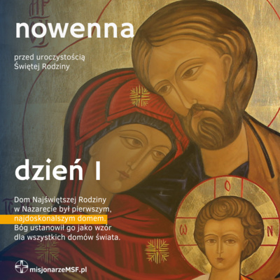 Nowenna do Świętej Rodziny - dzień 1