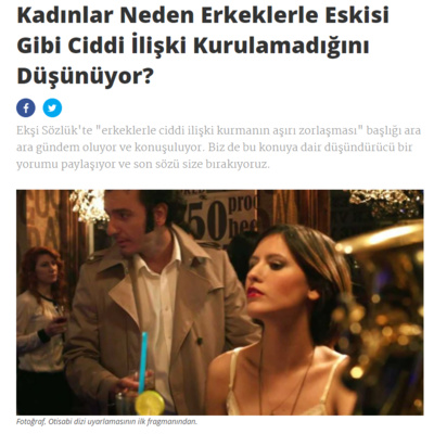 Erkeklerle ciddi ilişki kurmanın aşırı zorlaşması episode artwork