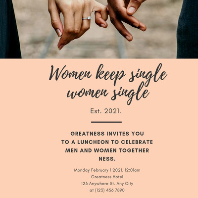 The relationship of men and women pt 2