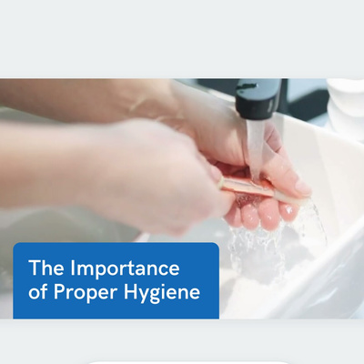 The importance of proper hygiene